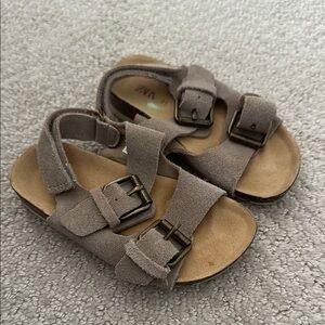 Zara suede sandals size 21